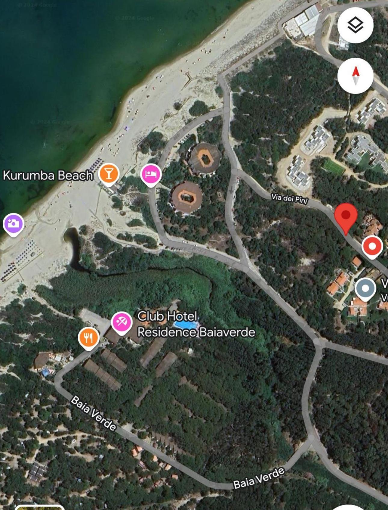 Magnifique Villa Neuve En Bord De Mer Sassari Exteriör bild